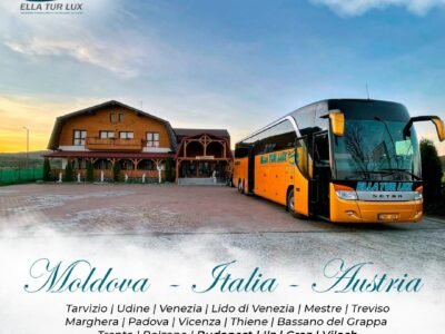 EllaTurLux Transport colete şi pasageri Italia Moldova