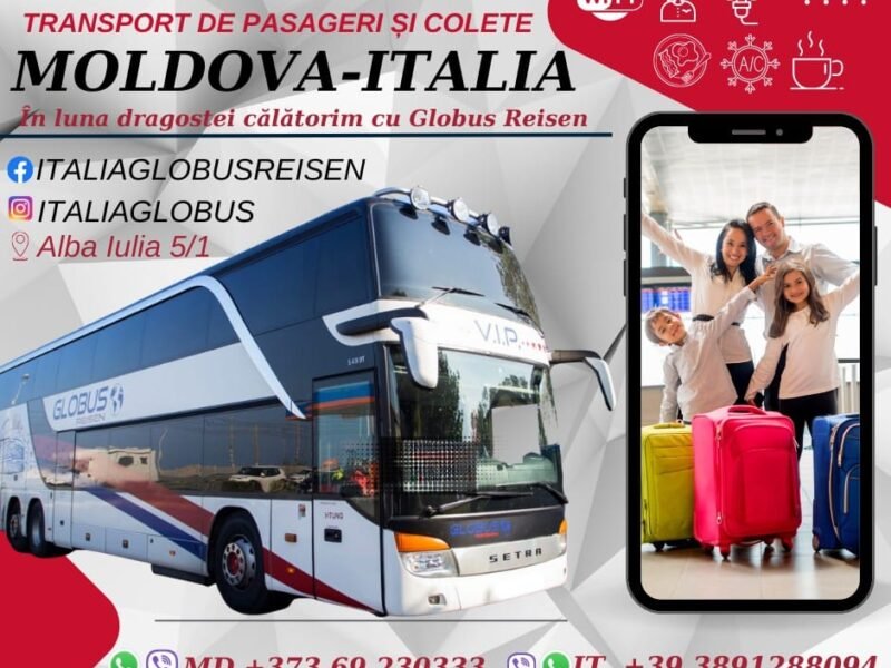 Transport de pasageri şi colete.