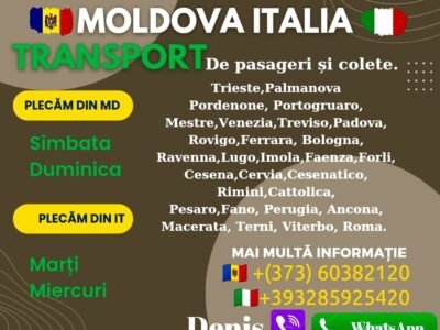 Marţi, miercuri Italia-Moldova