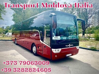 Transport de colete şi pasageri Italia Moldova