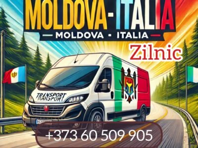 Zilnic Transport colete, pasageri Italia Moldova